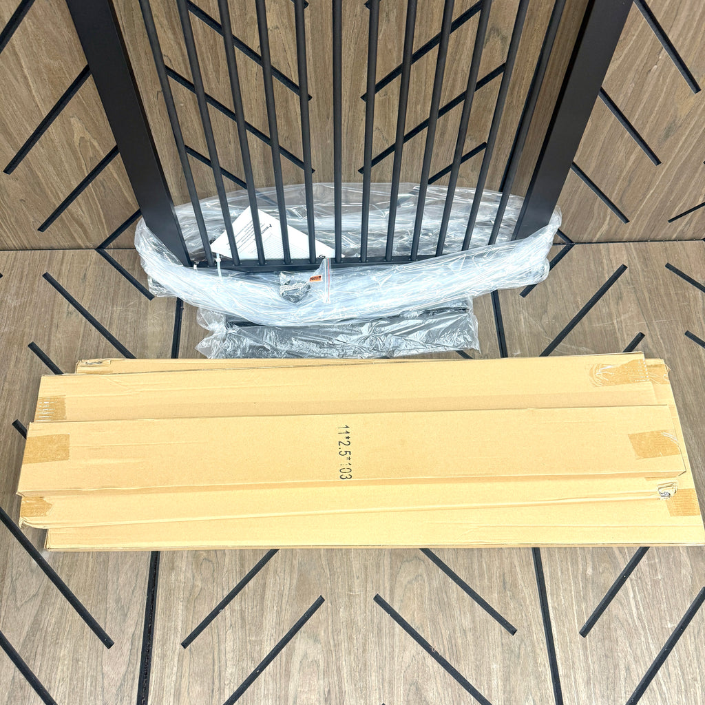QONIMM Extra Tall Walk-Through Pet Safety Gate