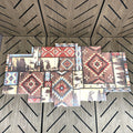 5 Piece Aztec Lodge Canvas Wall Art Set