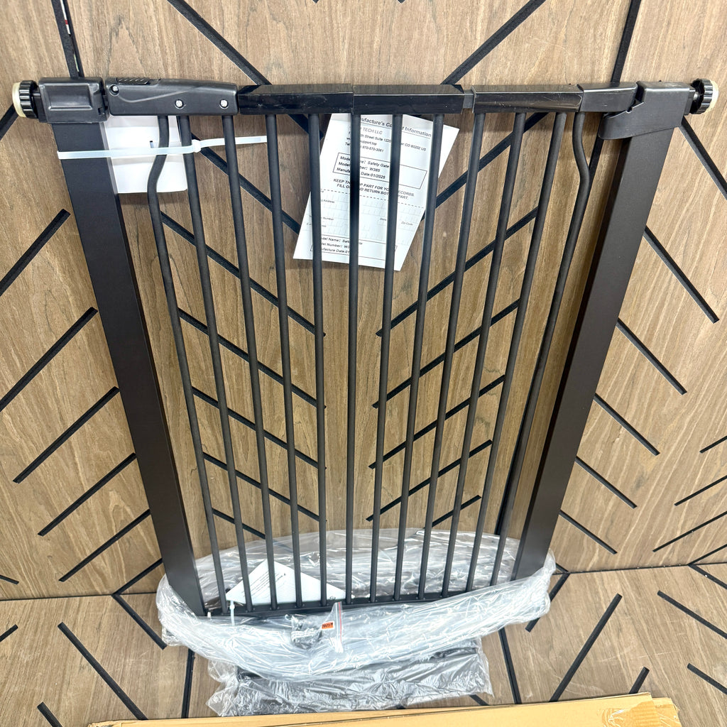 QONIMM Extra Tall Walk-Through Pet Safety Gate