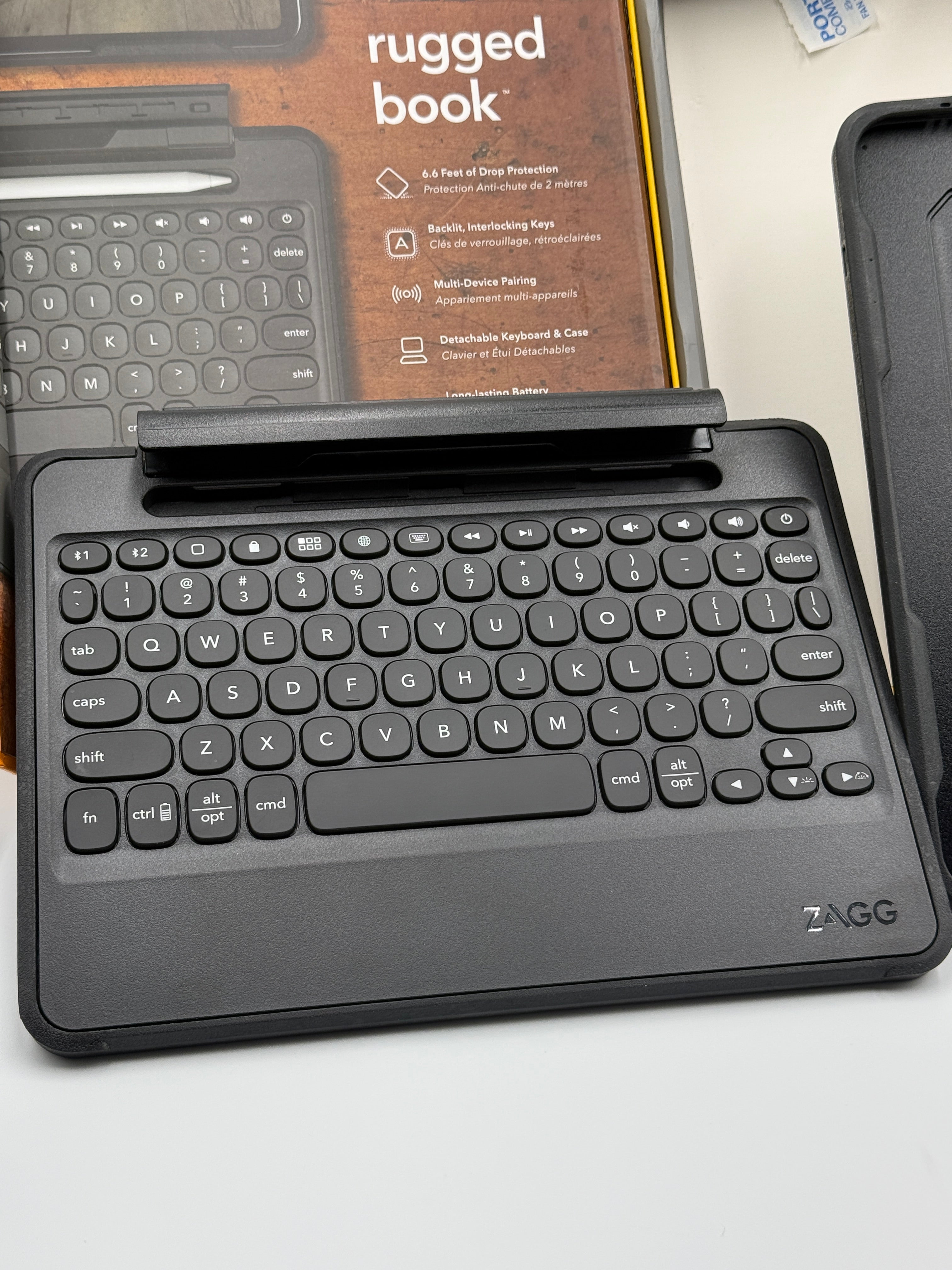 ZAGG Rugged Book Bluetooth Keyboard Case for iPad 10th Gen