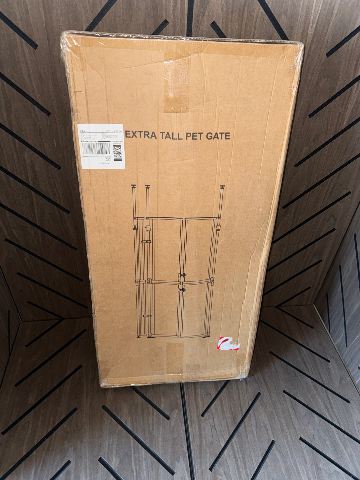 Extra Tall White Cat & Dog Gate