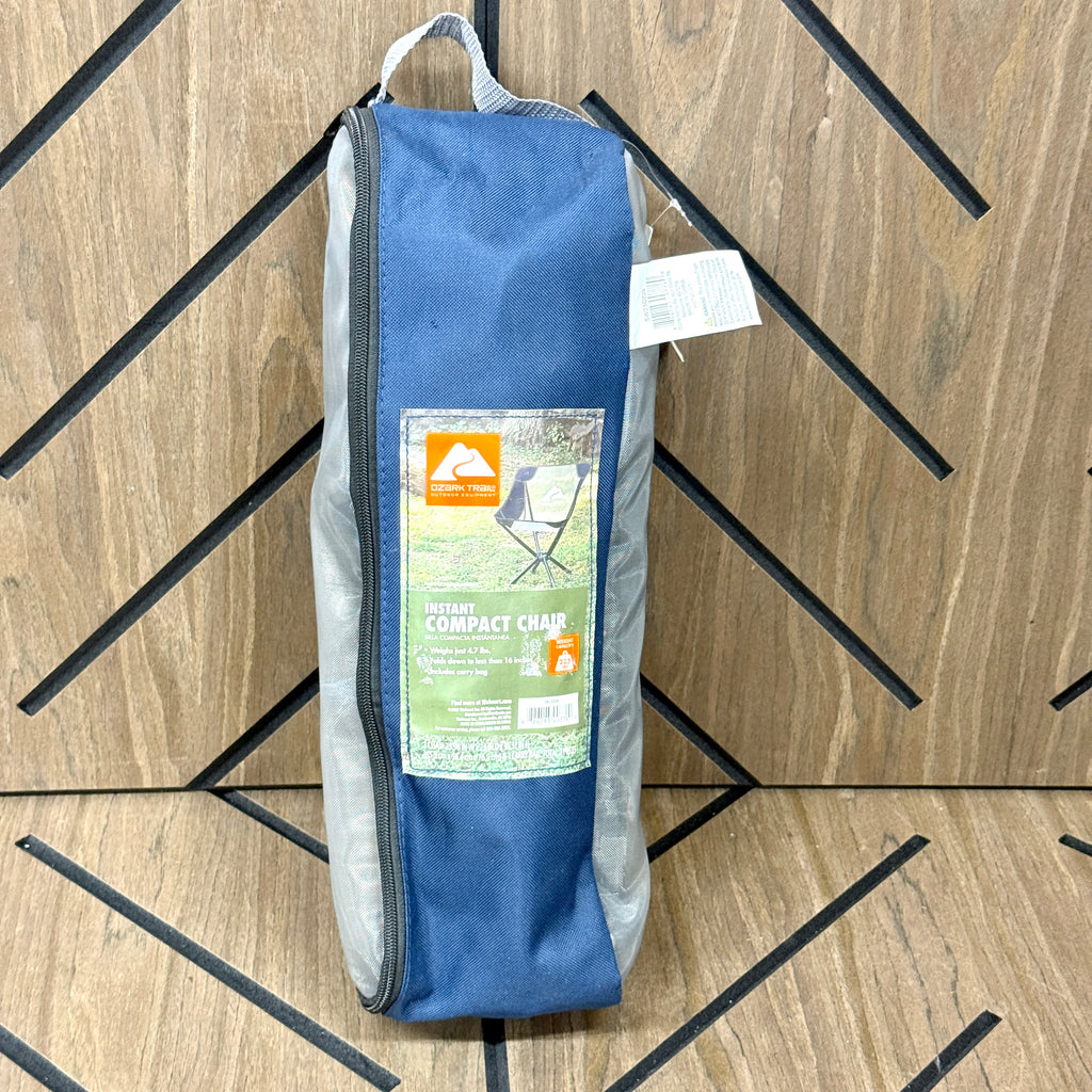 Ozark Trail Compact Camping Chair with Carry Bag
