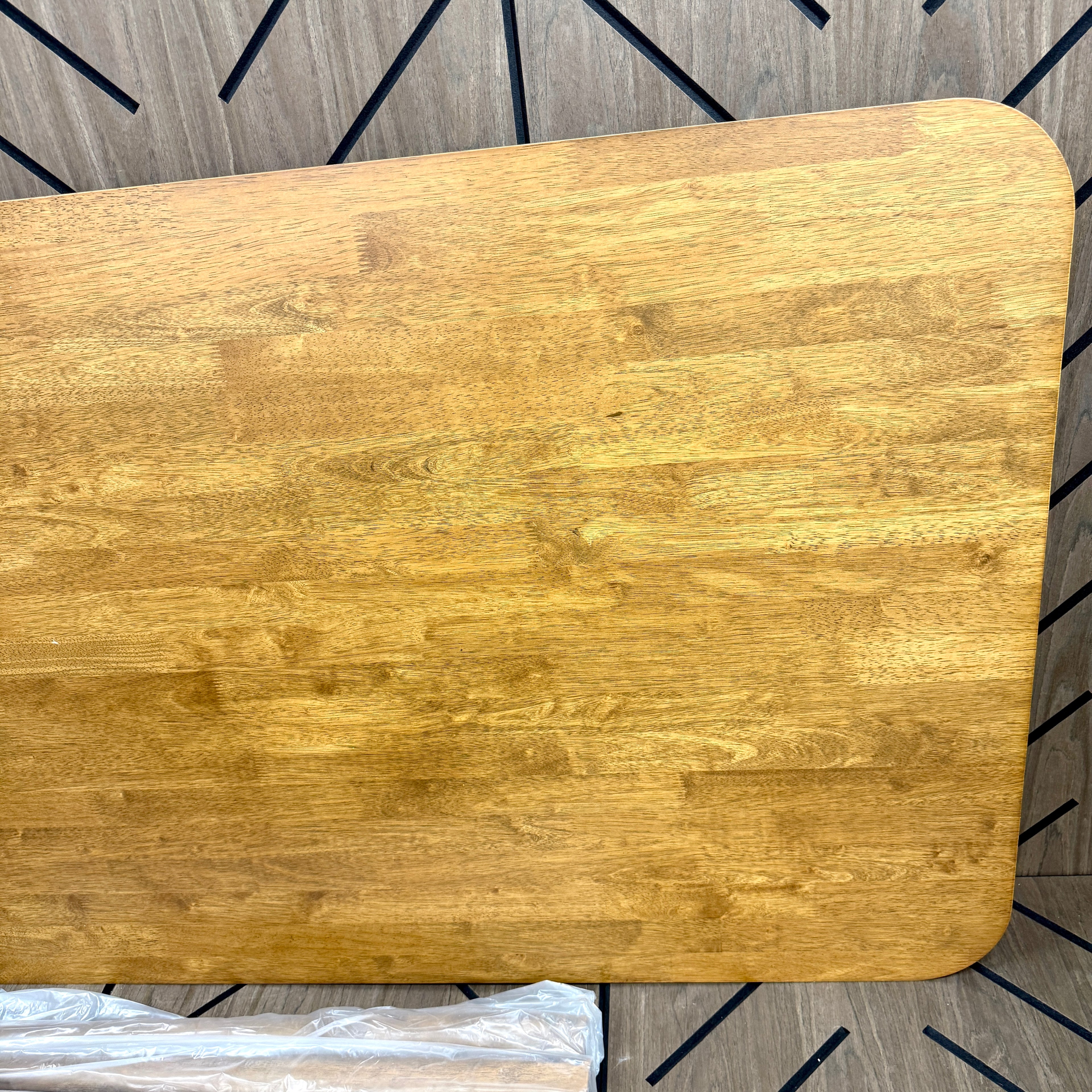 Lynton Large Walnut Solid Wood Dining Table 64 x 40