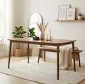 Lynton Large Walnut Solid Wood Dining Table 64 x 40