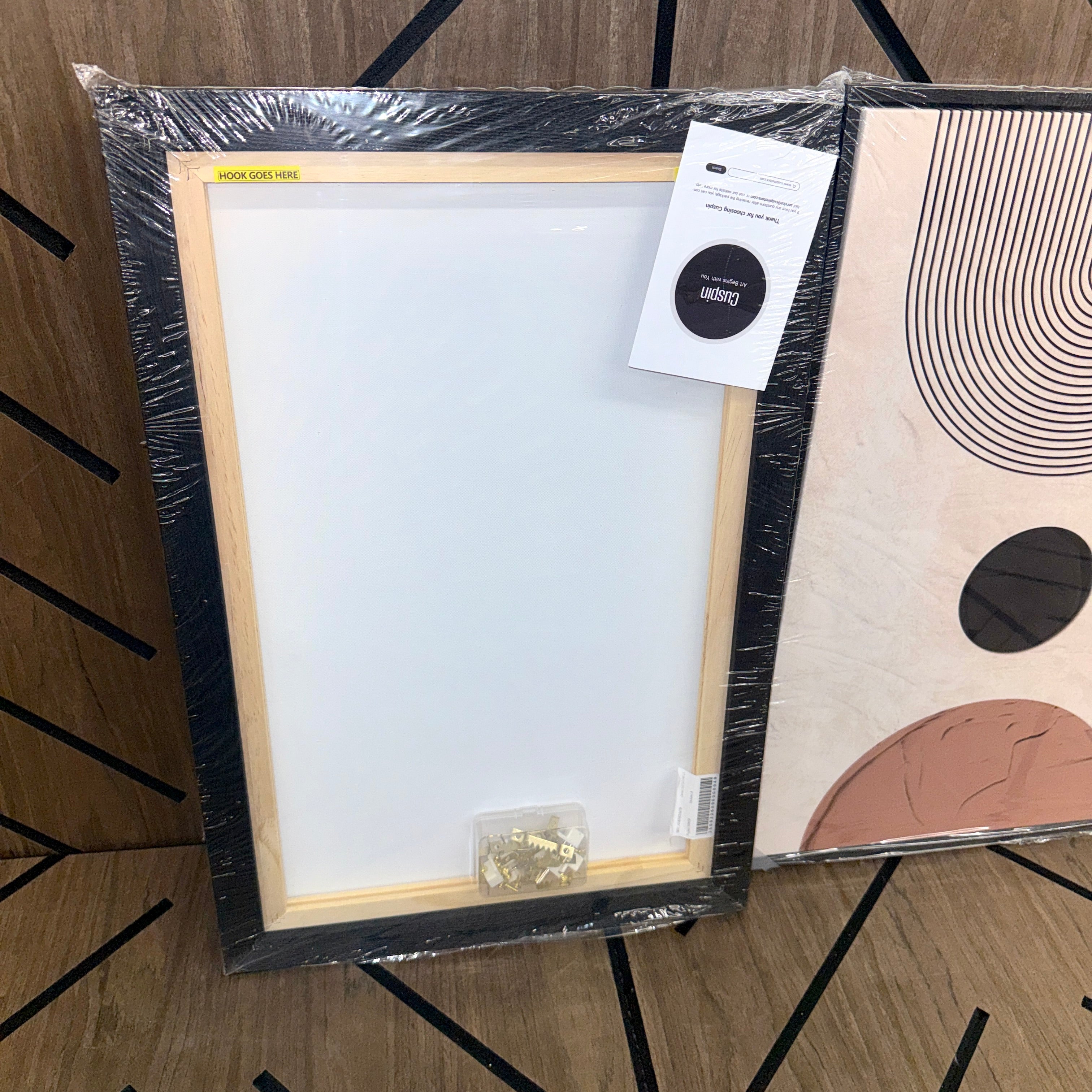 3-Piece Framed Boho Abstract Wall Art Set 16x24