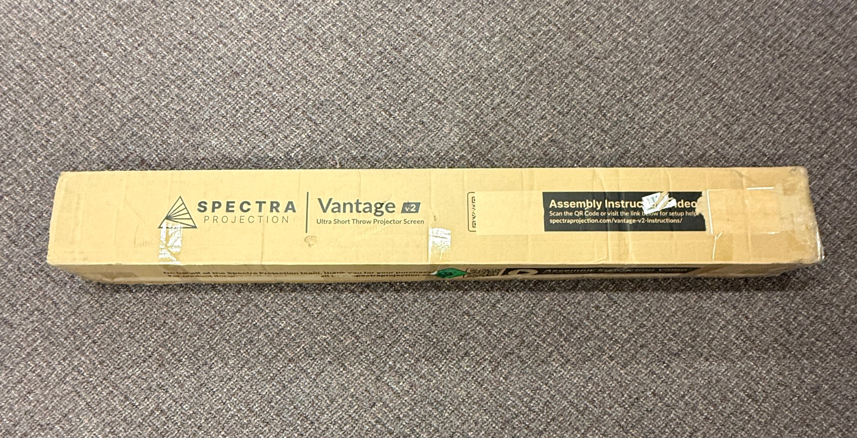 Spectra Projection Vantage V2 120 inch UST ALR Projector Screen