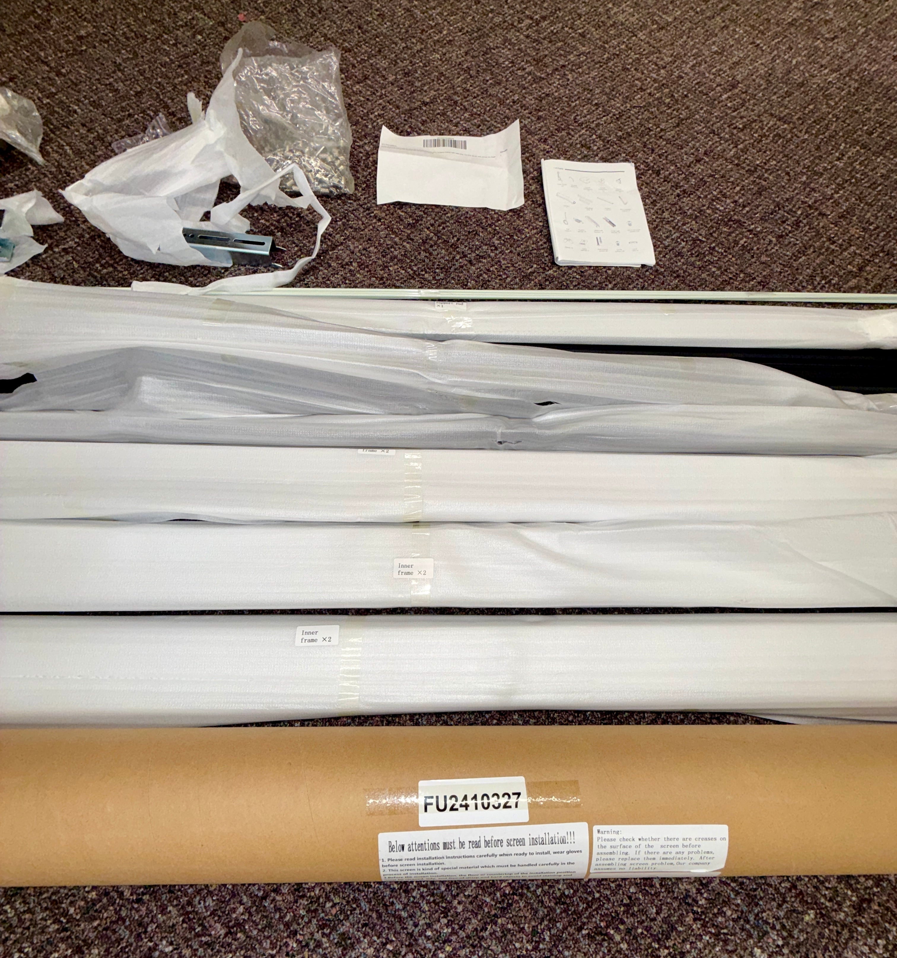Spectra Projection Vantage V2 120 inch UST ALR Projector Screen