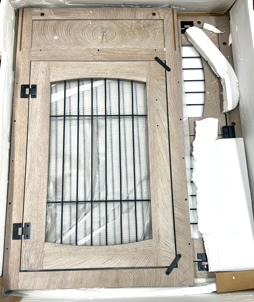Archie & Oscar Furniture Style Dog Crate End Table with 2 Drawers