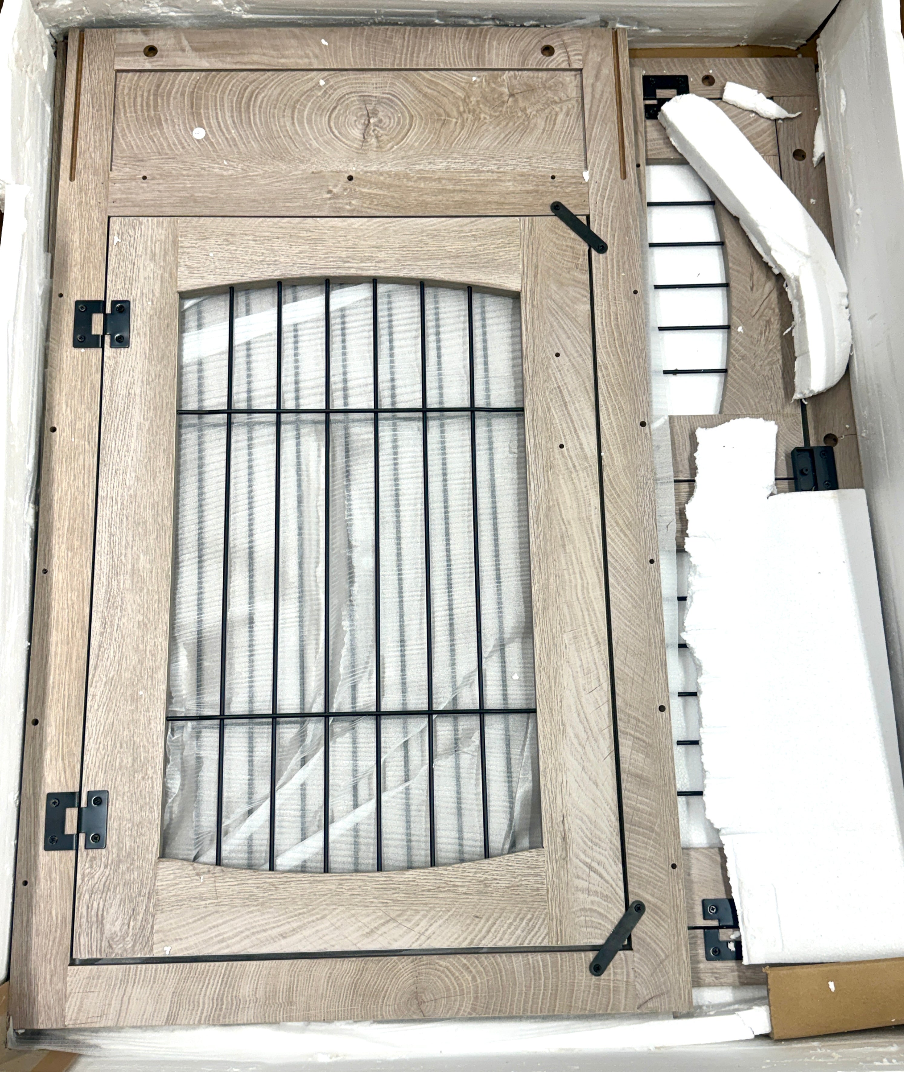 Archie & Oscar Furniture Style Dog Crate End Table with 2 Drawers