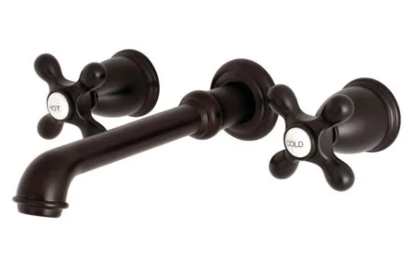 Kingston Brass English Country Wall Mount Tub Filler Oil Rubbed Bronze