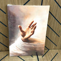 Jesus Reaching Hand Canvas 24x16 Christian Wall Art